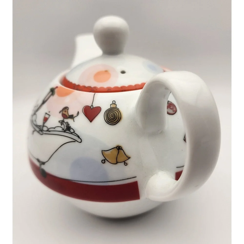 Born To‎ Shop Paper Island Limited 2010 Tea Pot and Cup Set